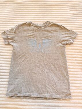 Light Gray Messi Graphic Crew Neck T-Shirt